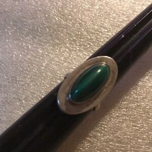 Silver Ring with Malishiat Stone